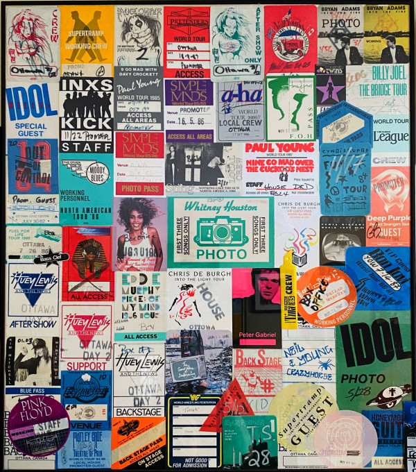 5152 - Backstage Pass Collection (framed)