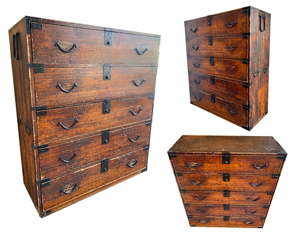 5204 - Antique Japanese Cabinet II, Image 1.