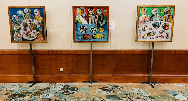 #11379 - Custom designed Art Stands, Image 2.