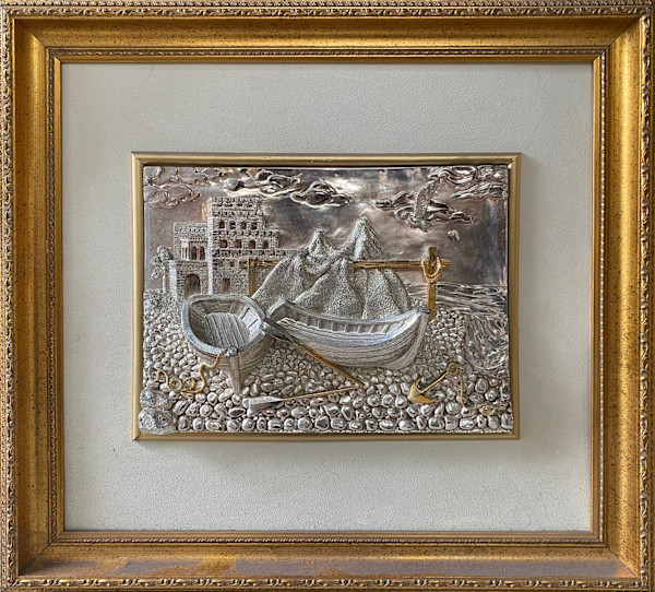10535 - Relief of Italian Shoreline by Creazioni Artistiche, Image 1.