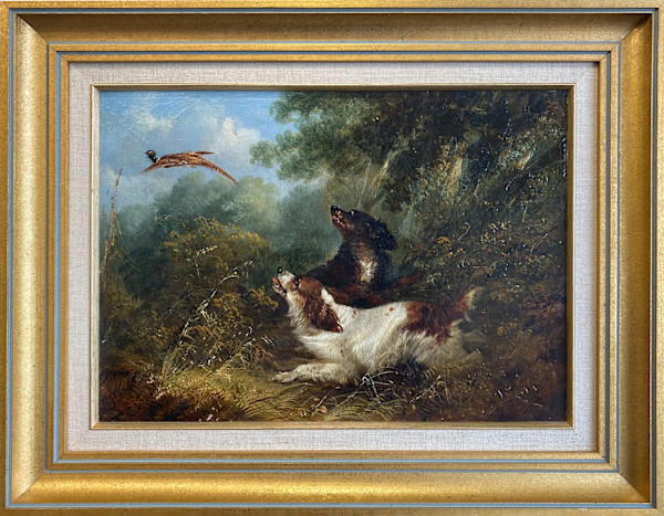 Pheasant Hunting Dogs by Attributed to Richard Ansdell  (1815-1885), Image 3.