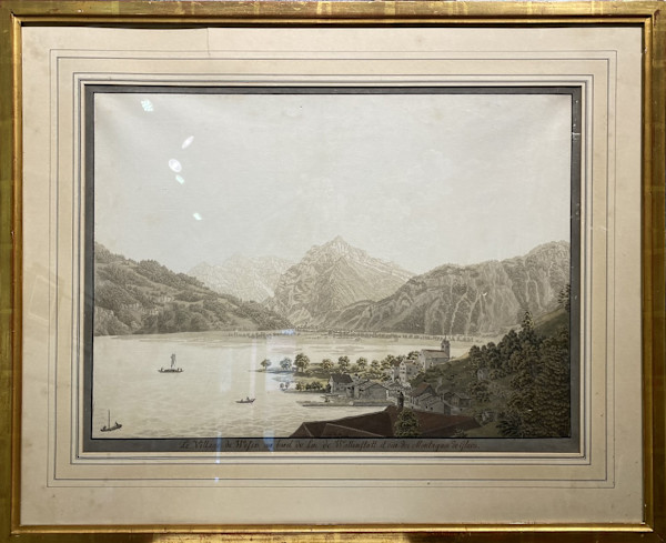 11172 - Le Village de Wesen au bord du lac, Austria by Unknown