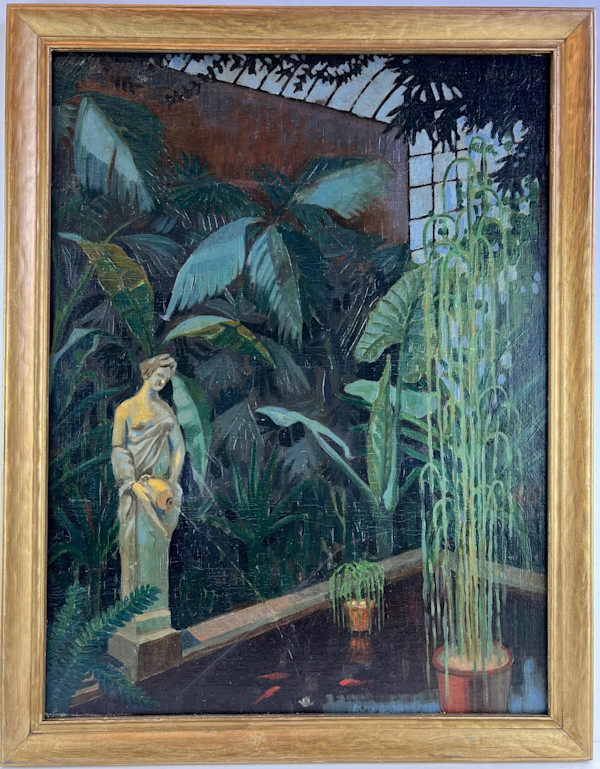 11250 - Sculpture in Botanical Garden