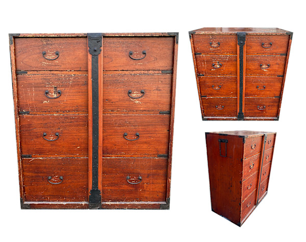 5203 - Antique Japanese Cabinet, Image 1.