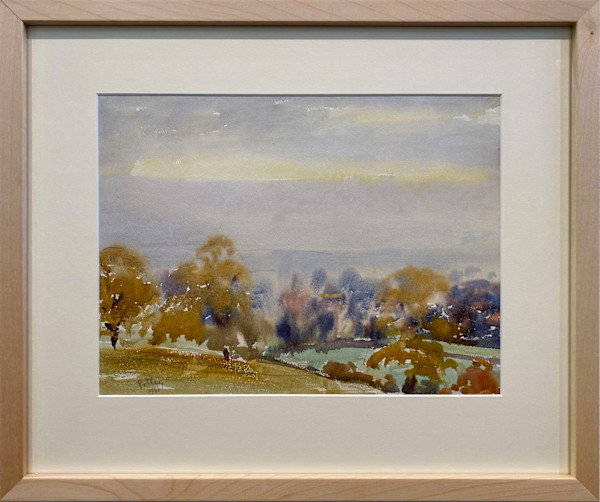 10293 - Autumn Hillside by Llewellyn Petley-Jones (1908-1986), Image 2.