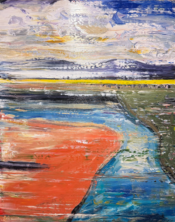 10460 - Yellow Line by Petley Jones Gallery