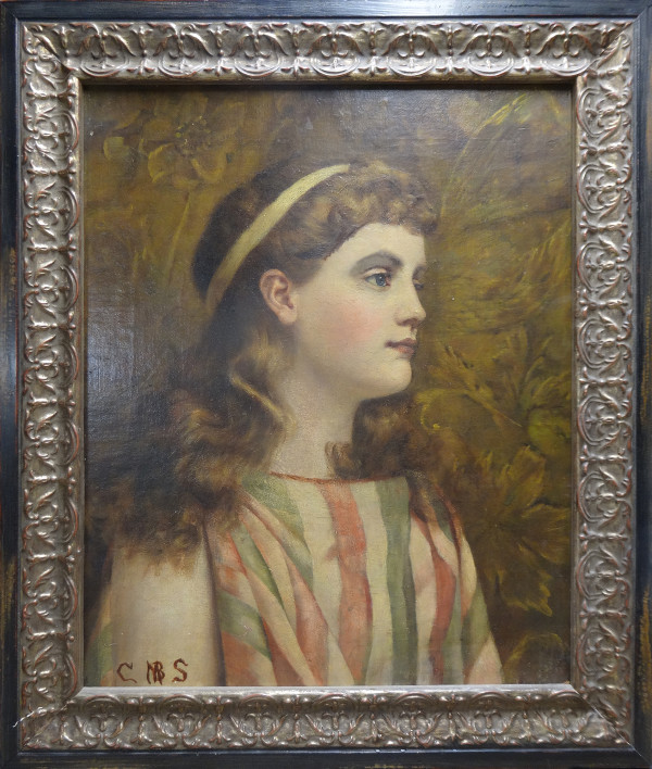 0106 - Portrait of a Woman by Charlotte Mount Brock Schreiber (1834–1922)