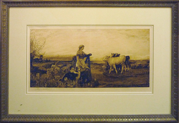 2047 - Untitled Valley Scene by Robert W. Macbeth (1848-1910)