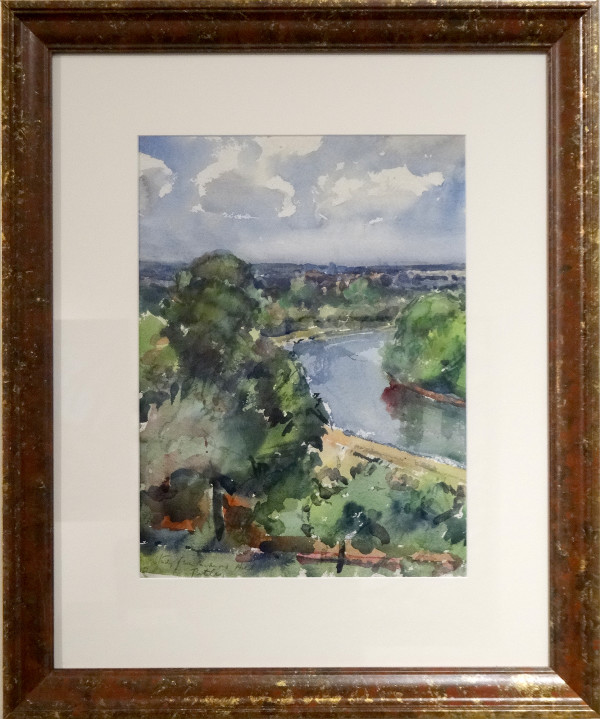 2404 - Study From Richmond Hill by Llewellyn Petley-Jones (1908-1986)
