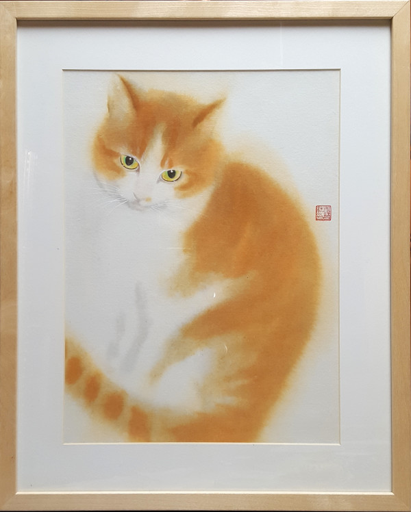 2739 - Orange Cat by Alex Zhihao Wang