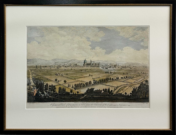 10501 - A General View of Florence, Taken from the convent of the Capuchin Friars by Giuseppe Zocchi, Image 5.