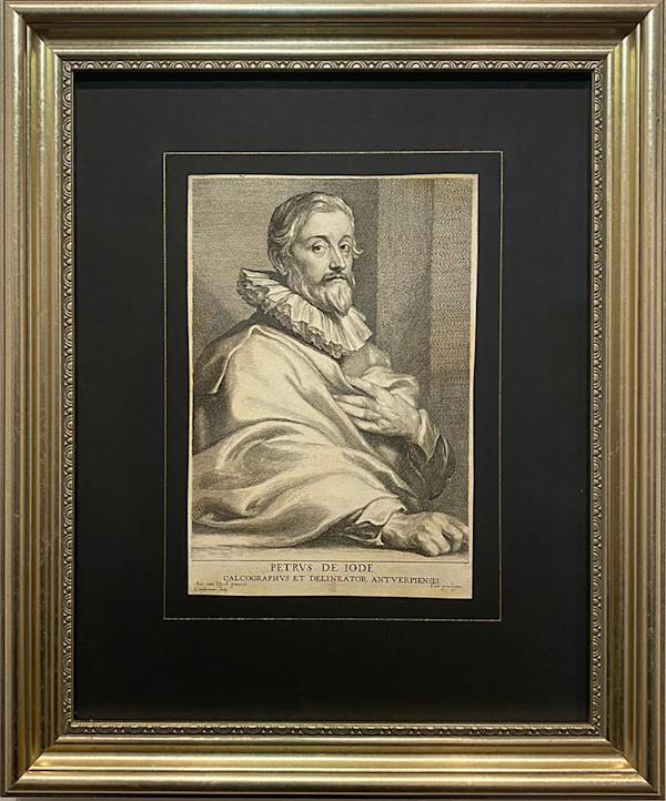 10305 - Pieter de Jode the Elder by Sir Anthony van Dyck (1599–1641), Image 2.