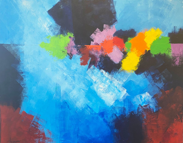 A Color Full Horizon by Cyndy Baran