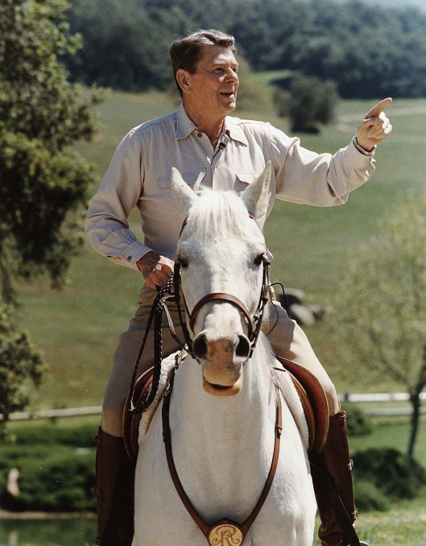President on Horseback