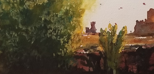 autumn creeps into courthouse gulch by david knox