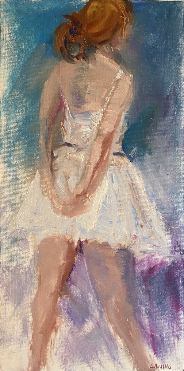 Ballerina sketch by Julia Chandler Lawing