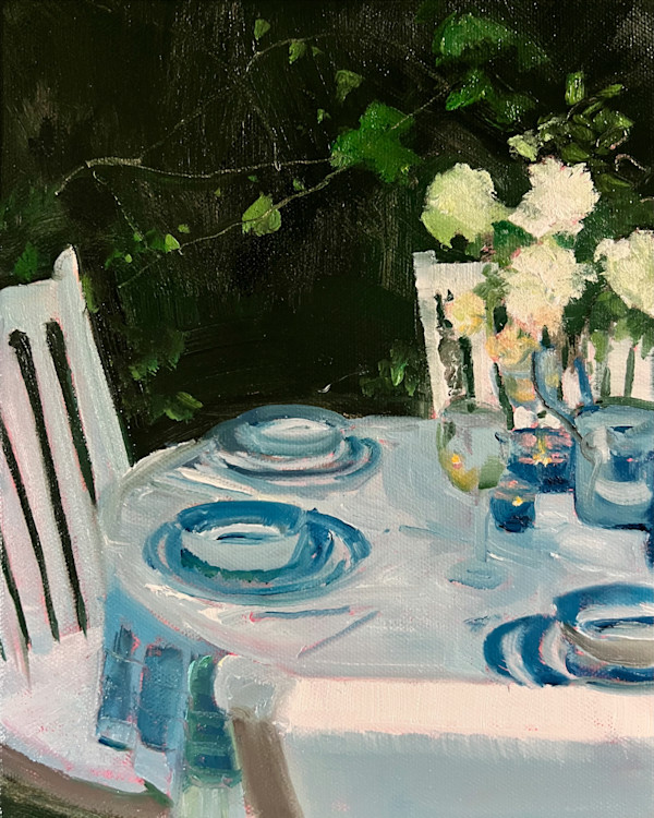 Al Fresco Dinner by Julia Chandler Lawing