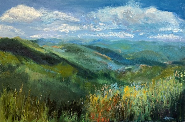 Mountain High, Valley Low II by Julia Chandler Lawing