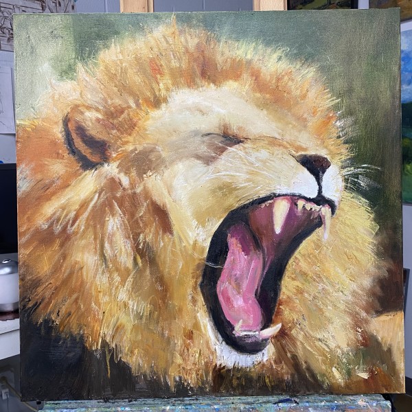 Roar( in progress) by Julia Chandler Lawing