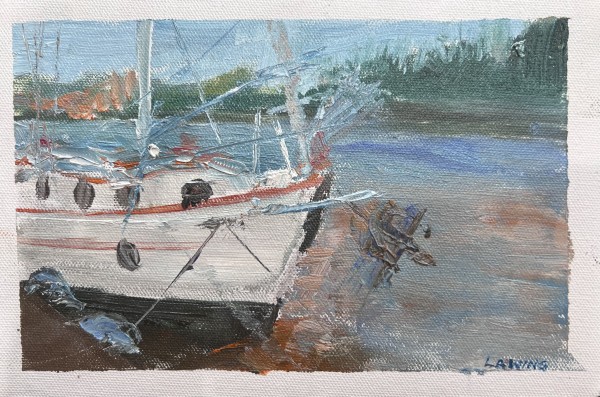 Sailboat study by Julia Chandler Lawing