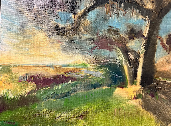 Marsh’s Edge study by Julia Chandler Lawing