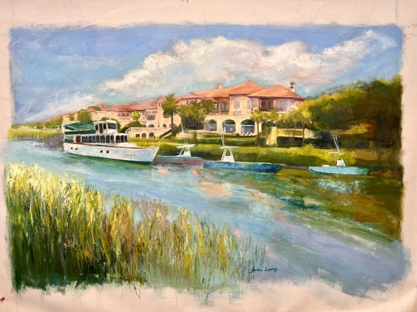 Riverside At The Cloister, Sea Island by Julia Chandler Lawing