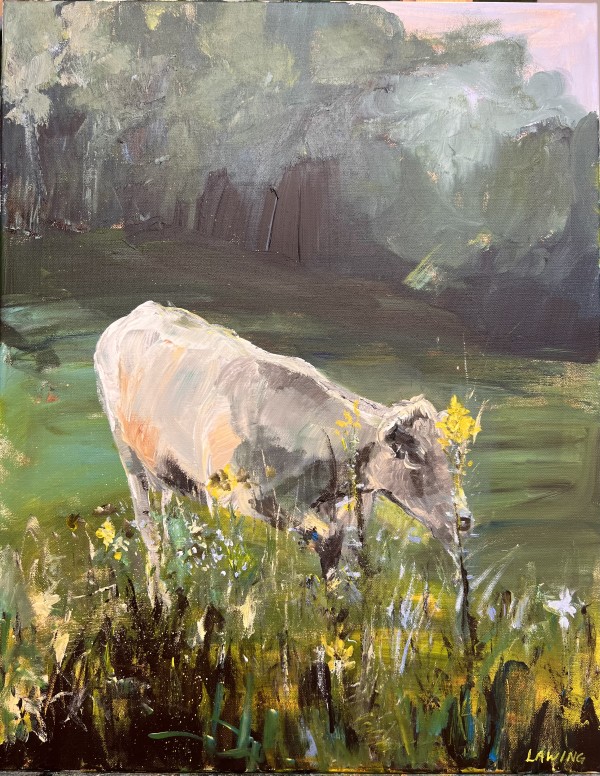 Grazing In The Goldenrod by Julia Chandler Lawing