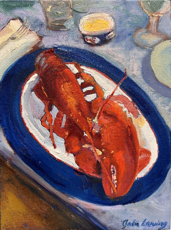 Plated Lobstah by Julia Chandler Lawing