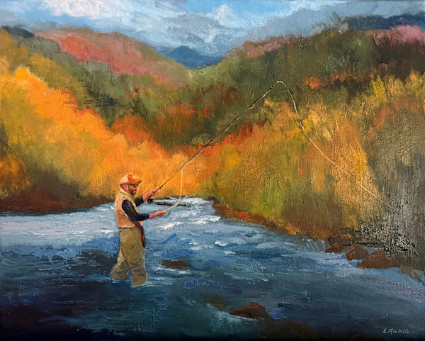 Fly Fishing by Julia Chandler Lawing, Image 1.