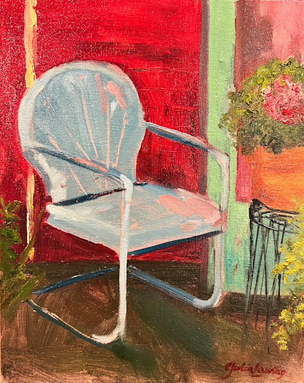 Blue Chair by Julia Chandler Lawing