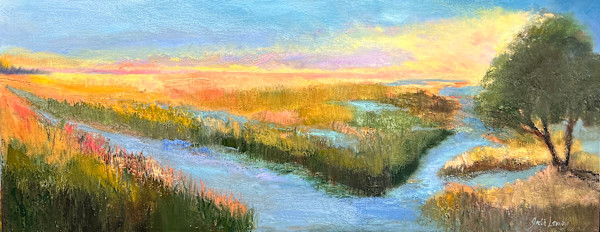 Marsh Panorama II by Julia Chandler Lawing