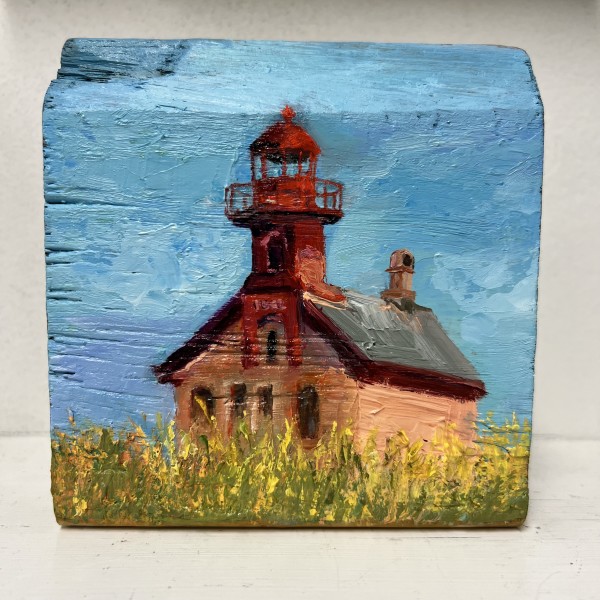 Block Island North Light by Julia Chandler Lawing