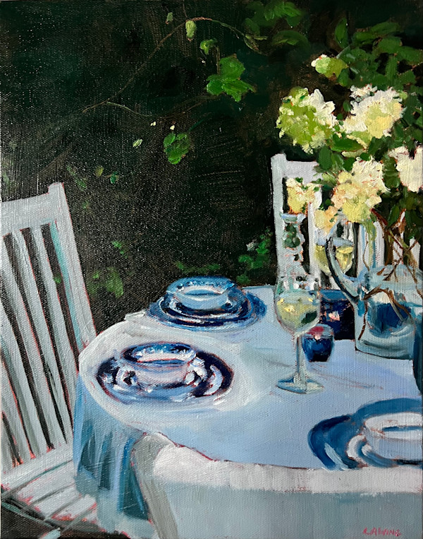 Al Fresco Dining by Julia Chandler Lawing