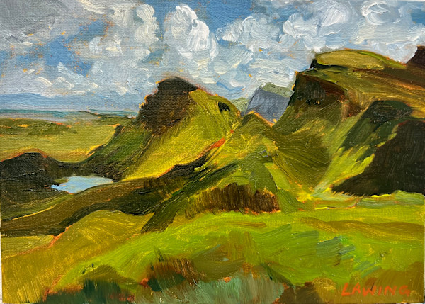 The Quiraing, Isle of Skye, Scotland by Julia Chandler Lawing