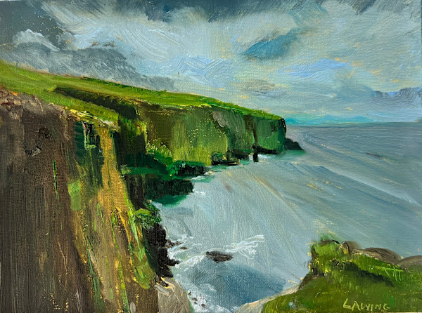 Cliffs of Moher #2, Killilagh, Ireland by Julia Chandler Lawing, Image 1.