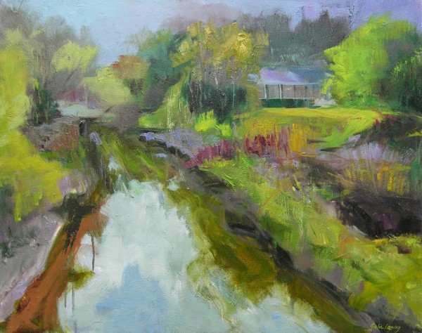 On The Canal by Julia Chandler Lawing