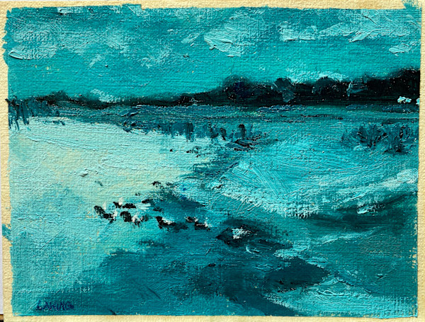 Blue Beach Study by Julia Chandler Lawing, Image 8.