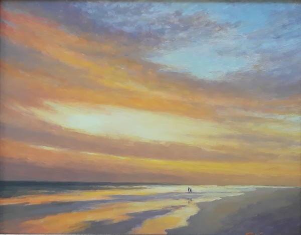 Sunrise Beach (plein air study) by Peter Pettegrew, Image 3.
