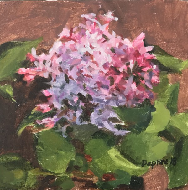 Lilac Study by Daphne Cote