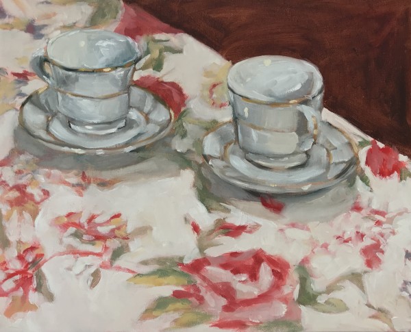 Spring Tea for 2 by Daphne Cote