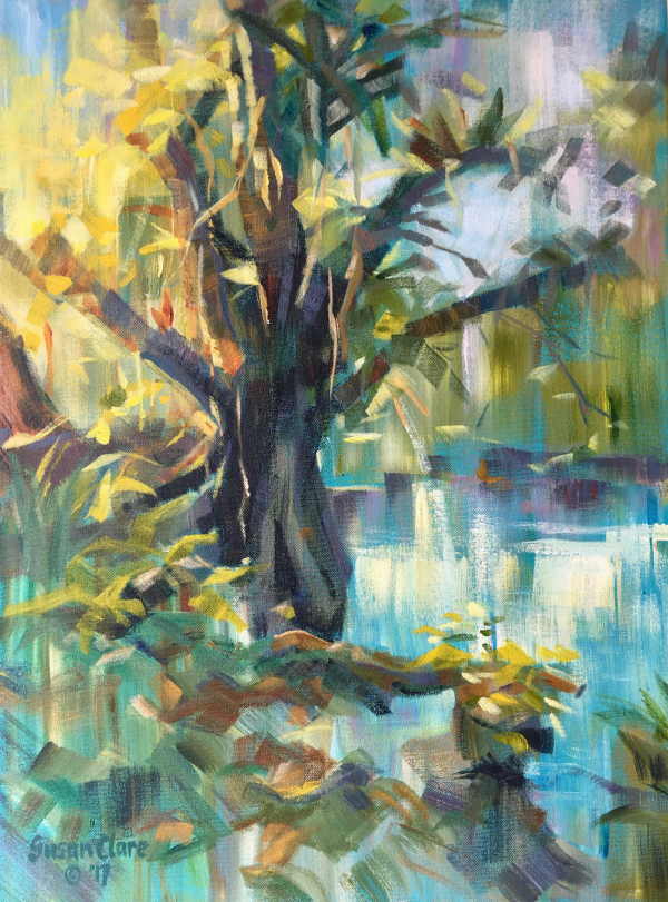 Fig Tree at Blue Hole by Susan Clare