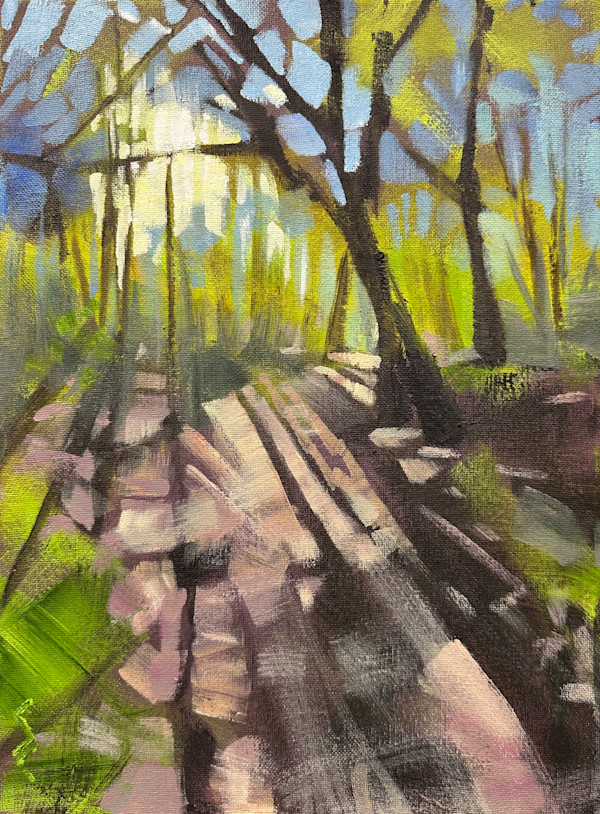 Woodland Path by Susan Clare