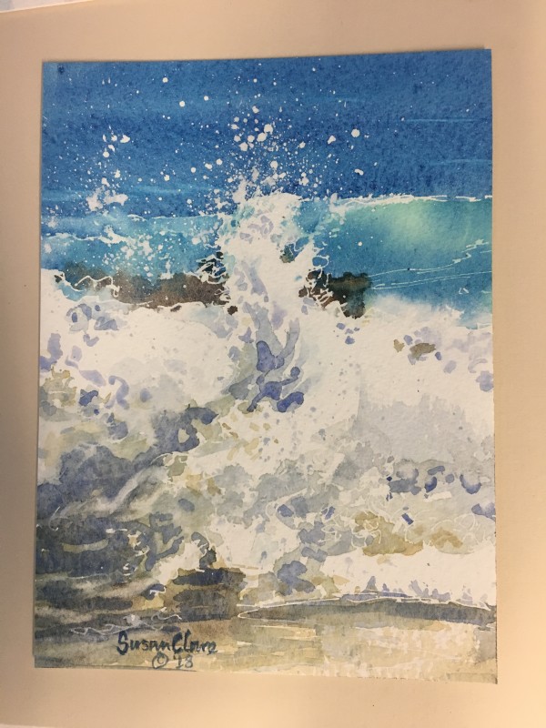 Wave Splash 3 by Susan Clare