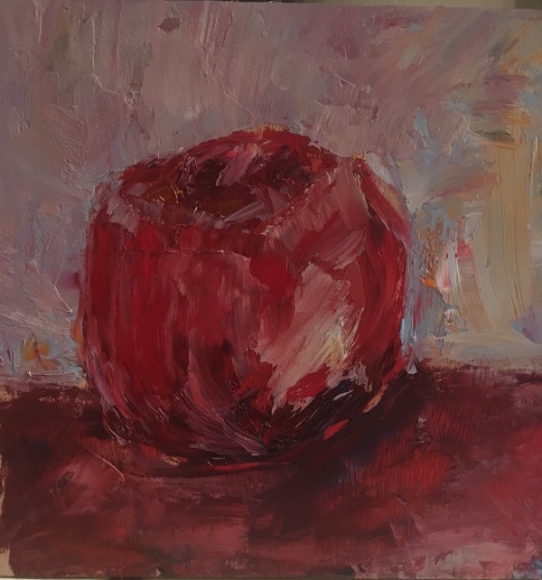 Red Apple by Renée  Ortiz