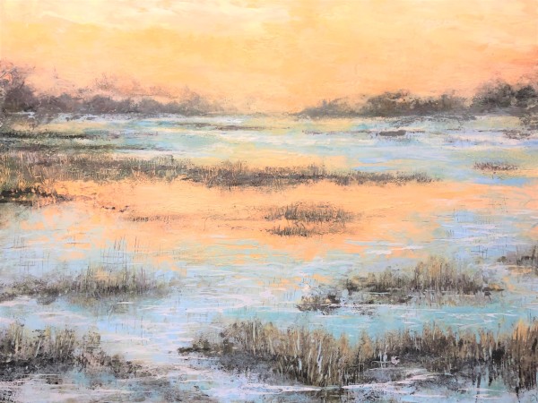 Evening Marsh by Anne Stine