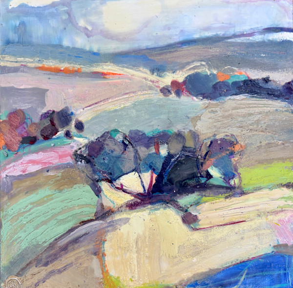 Curve of Quiet Hills by Anne Stine, Image 1.