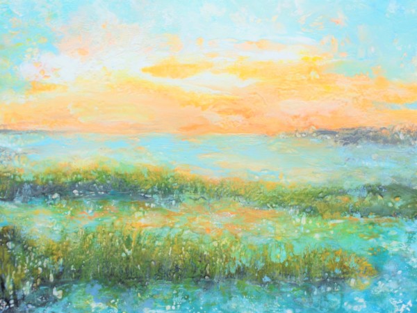 Sunset Marsh by Anne Stine