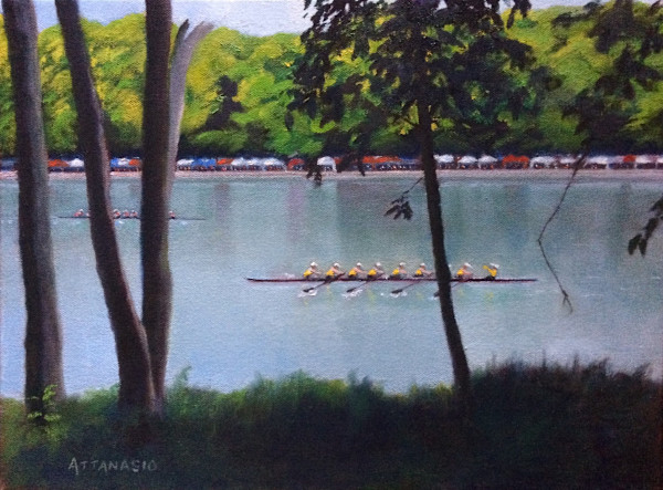 Stotesbury Regatta by John Attanasio Fine Art Studio, Image 1.