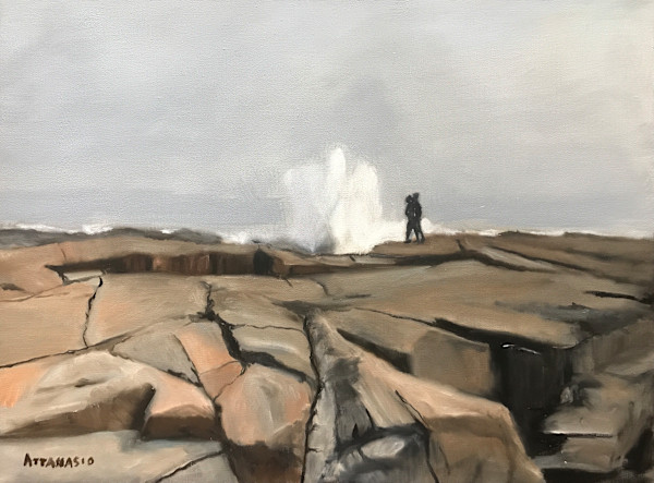 Schoodic Wave by John Attanasio Fine Art Studio