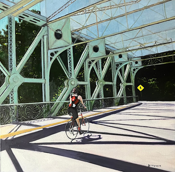 Falls Bridge by John Attanasio Fine Art